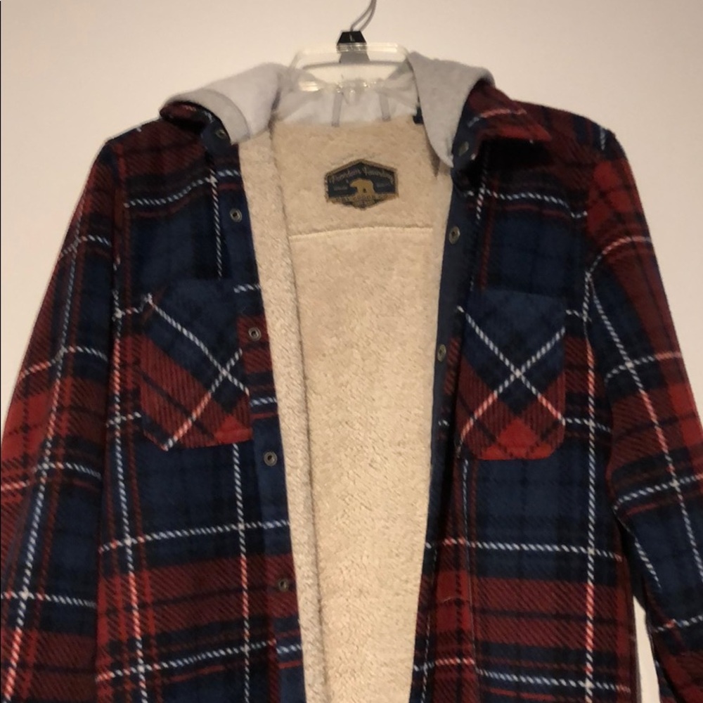 Fleece Lined Flannel Jacket